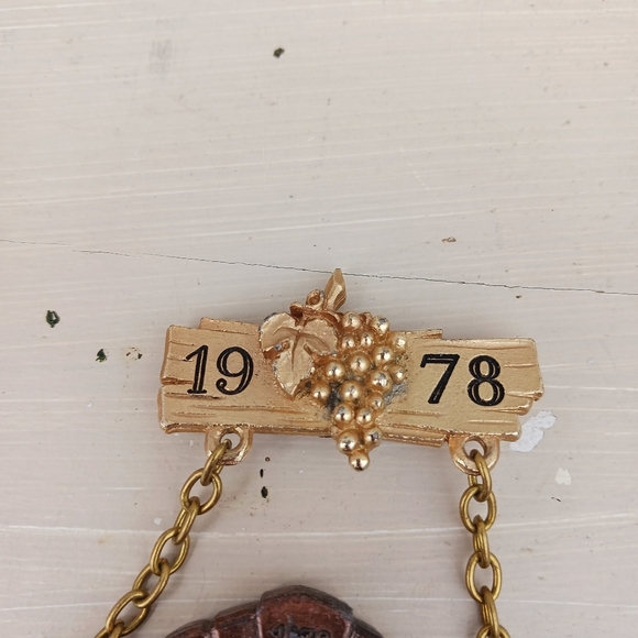 Rare German Metal 1978 6. IVV Wanderung TSV Armsheim-Schimsheim Pin Medal - Picture 4 of 6